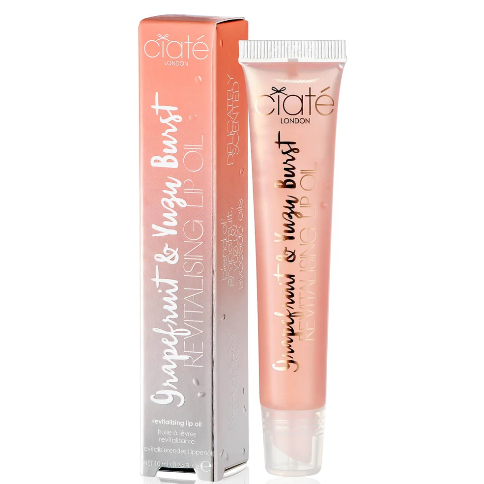 Ciaté London Fruit Burst Lip Oil - Grapefruit & Yuzu 10ml Zdjęcie 1