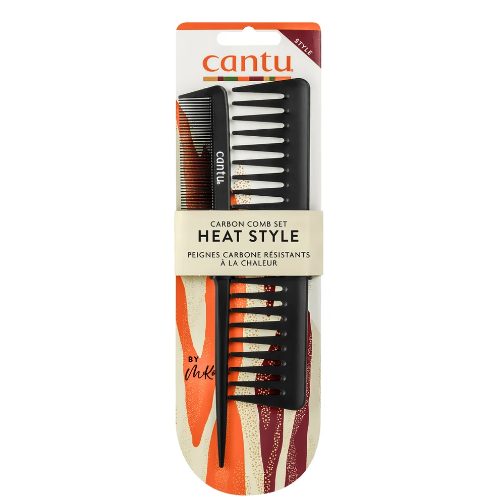 Cantu Heat Resist Comb 2 Pack grzebień odporny na wysoką temperaturę dwupak Zdjęcie 1