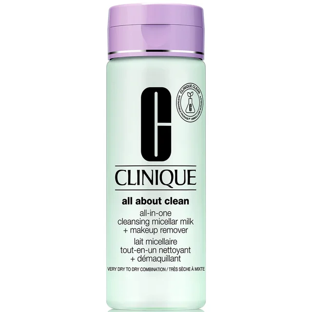 Clinique All in One Cleansing Micellar Milk for Dry/Combination Skin mleczko micelarne do skóry suchej/mieszanej 200 ml