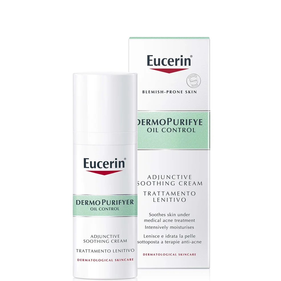 Eucerin DermoPurifyer Adjunctive Soothing Cream krem łagodzący 50 ml Zdjęcie 1