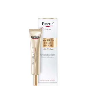Eucerin Hyaluron-Filler + Elasticity Eye Cream ujędrniający krem pod oczy z kwasem hialuronowym 15 ml - undefined undefined