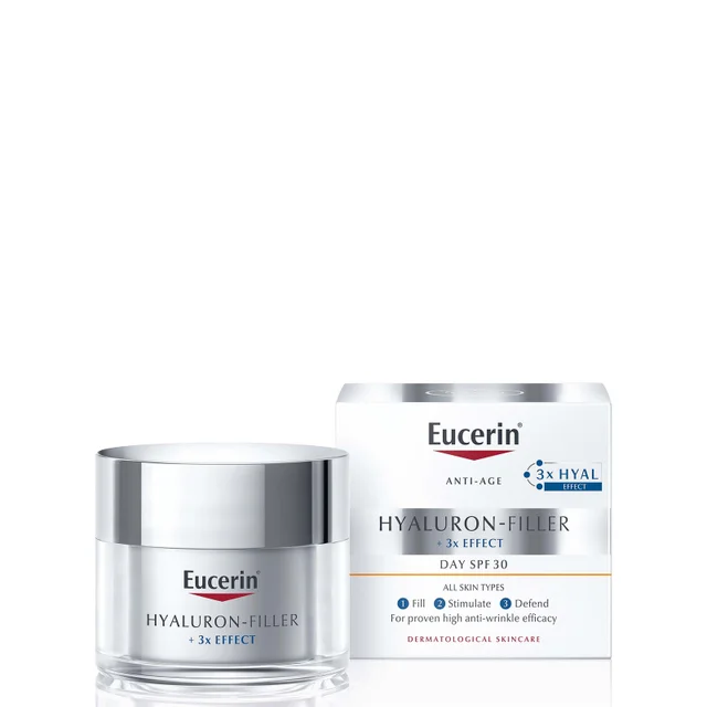 Eucerin Hyaluron-Filler Day Cream SPF30 przeciwsłoneczny krem na dzień z kwasem hialuronowym 50 ml