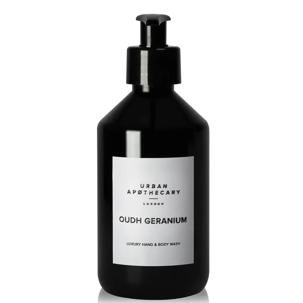 Urban Apothecary Oudh Geranium Luxury Hand & Body Wash 300ml Zdjęcie 1