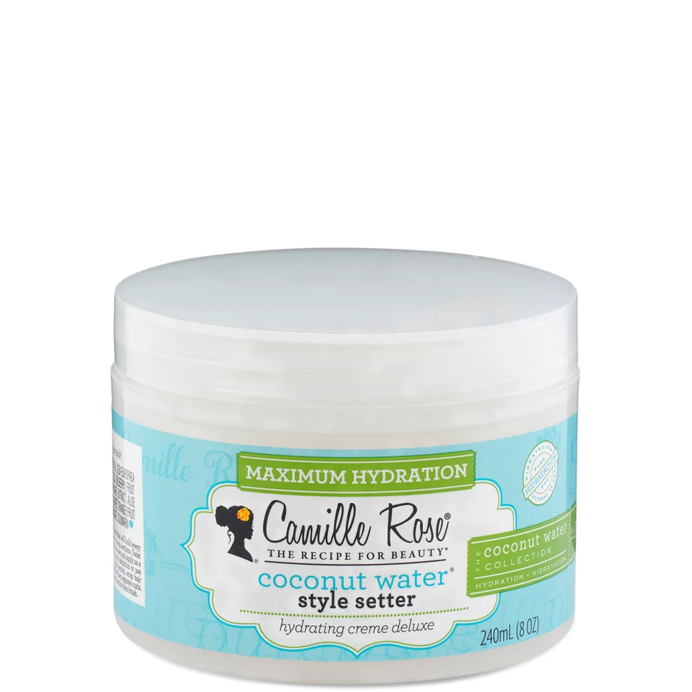 Camille Rose Coconut Water Style Setter Hydrating Crème Deluxe nawadniający krem utrwalający włosy 240 ml Zdjęcie 1