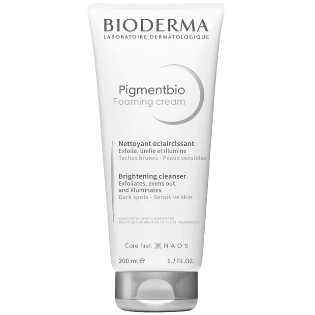 Bioderma Pigmentbio Brightening and Exfoliating Cleanser Anti-Dark Spot rozjaśniający produkt złuszczająco-oczyszczający 200 ml
