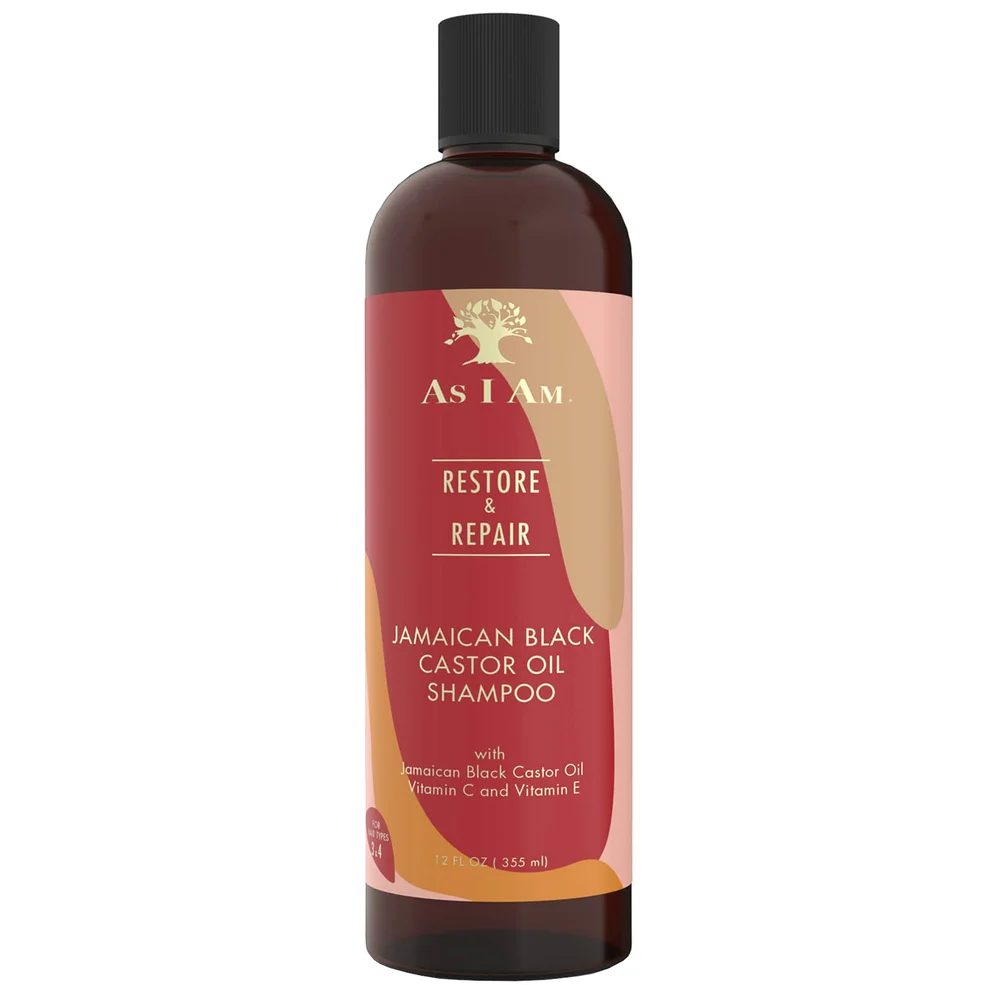 As I Am Jamaican Black Castor Oil Shampoo szampon z jamajskim czarnym olejkiem rycynowym Zdjęcie 1