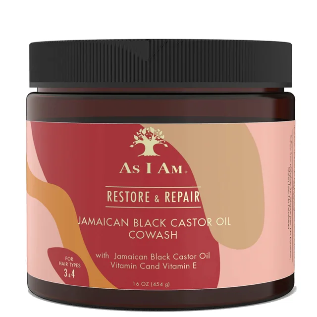 As I Am Jamaican Black Castor Oil CoWash preparat do oczyszczania z jamajskim czarnym olejkiem rycynowym