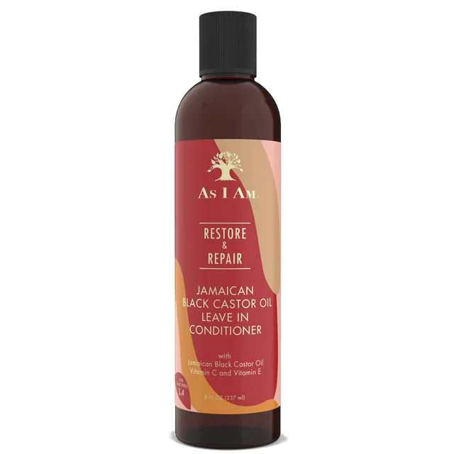 As I Am Jamaican Black Castor Oil Leave in Conditioner odżywka bez spłukiwania z jamajskim czarnym olejkiem rycynowym