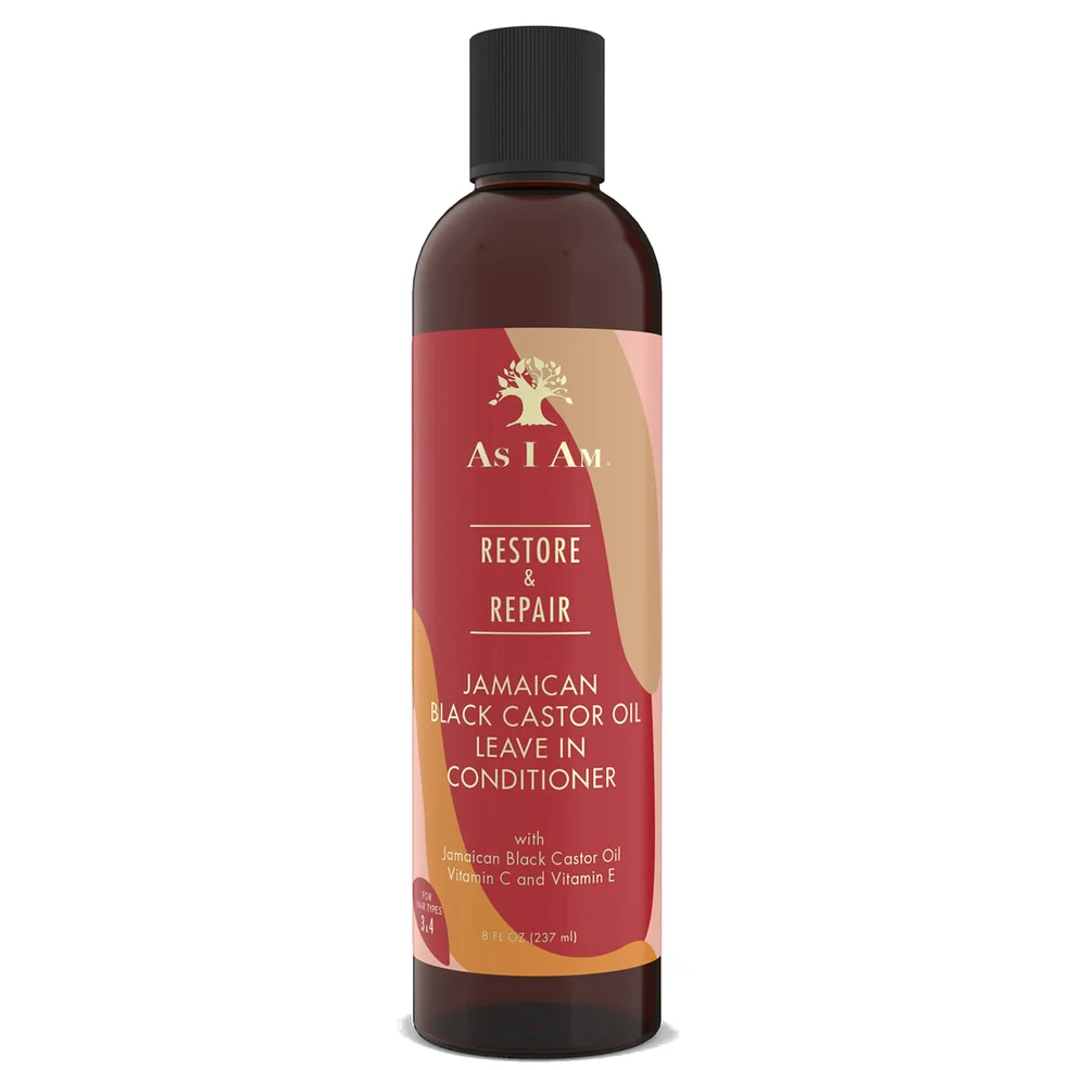 As I Am Jamaican Black Castor Oil Leave in Conditioner odżywka bez spłukiwania z jamajskim czarnym olejkiem rycynowym Zdjęcie 1