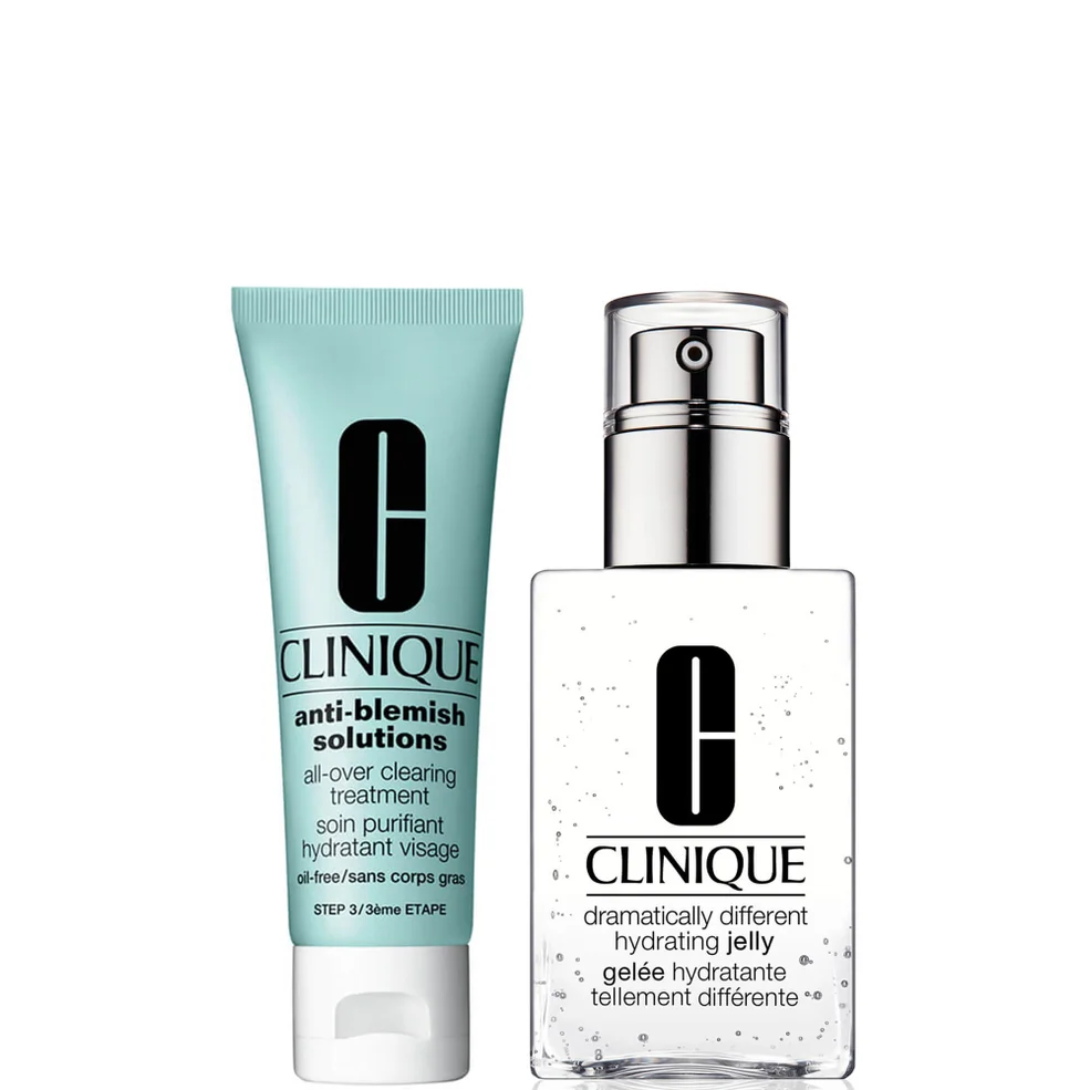 Clinique Clearing Treatment and Hydrating Jelly Bundle Zdjęcie 1