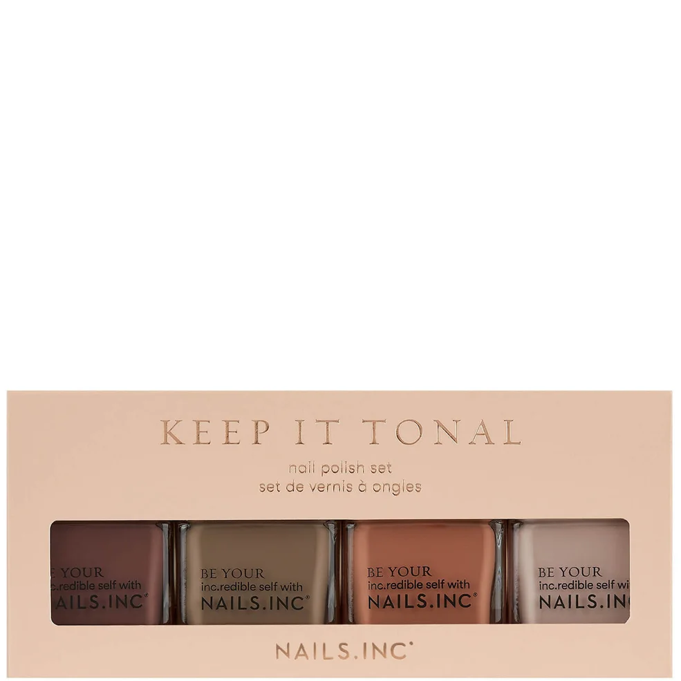 nails inc. Keep it Tonal Nail Polish Set 4 x 14ml Zdjęcie 1
