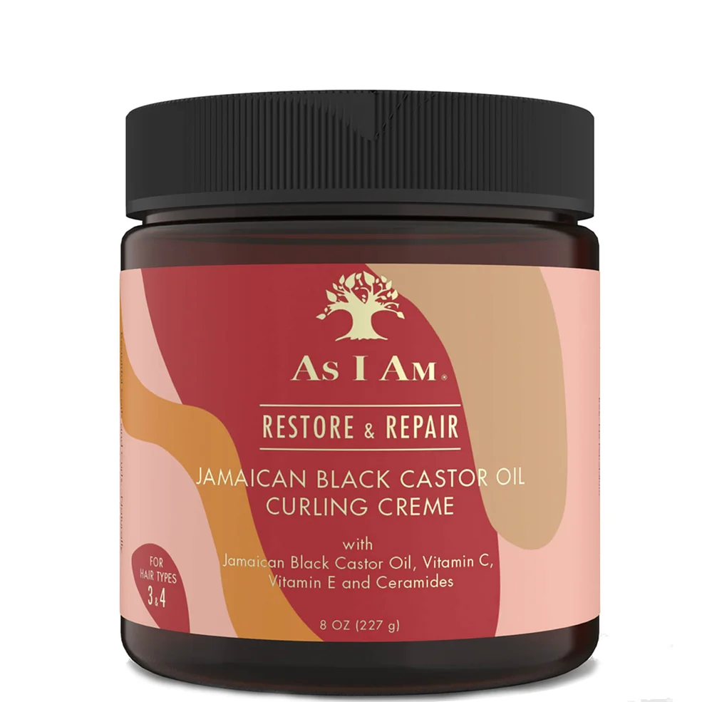 As I Am Jamaican Black Castor Oil Curling Crème krem do włosów kręconych z jamajskim czarnym olejkiem rycynowym Zdjęcie 1