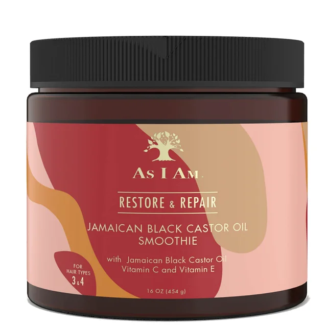 As I Am Jamaican Black Castor Oil Smoothie odżywczy preparat do włosów z jamajskim czarnym olejkiem rycynowym