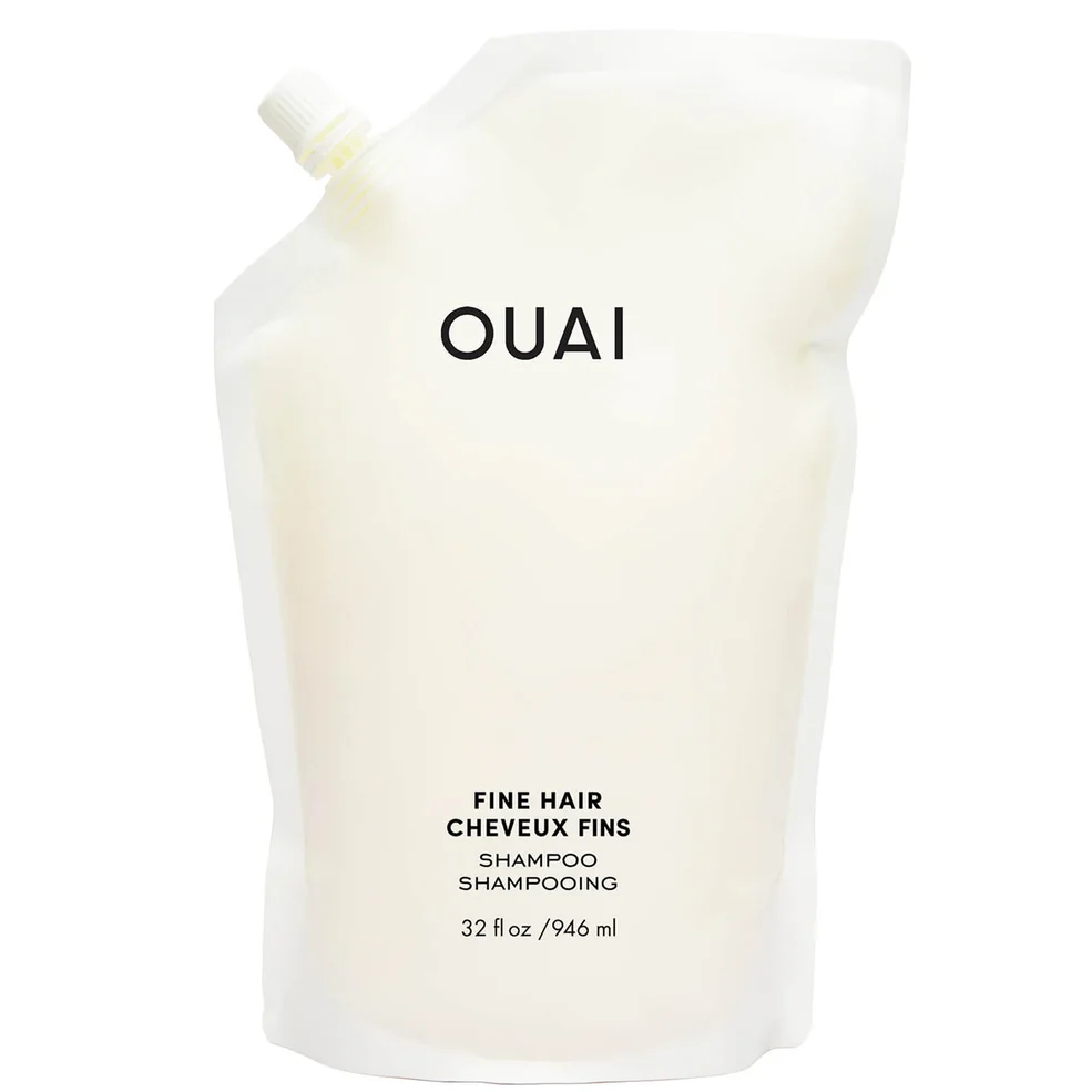 OUAI Fine Hair Shampoo szampon do włosów cienkich, opakowanie uzupełniające 946 ml Zdjęcie 1
