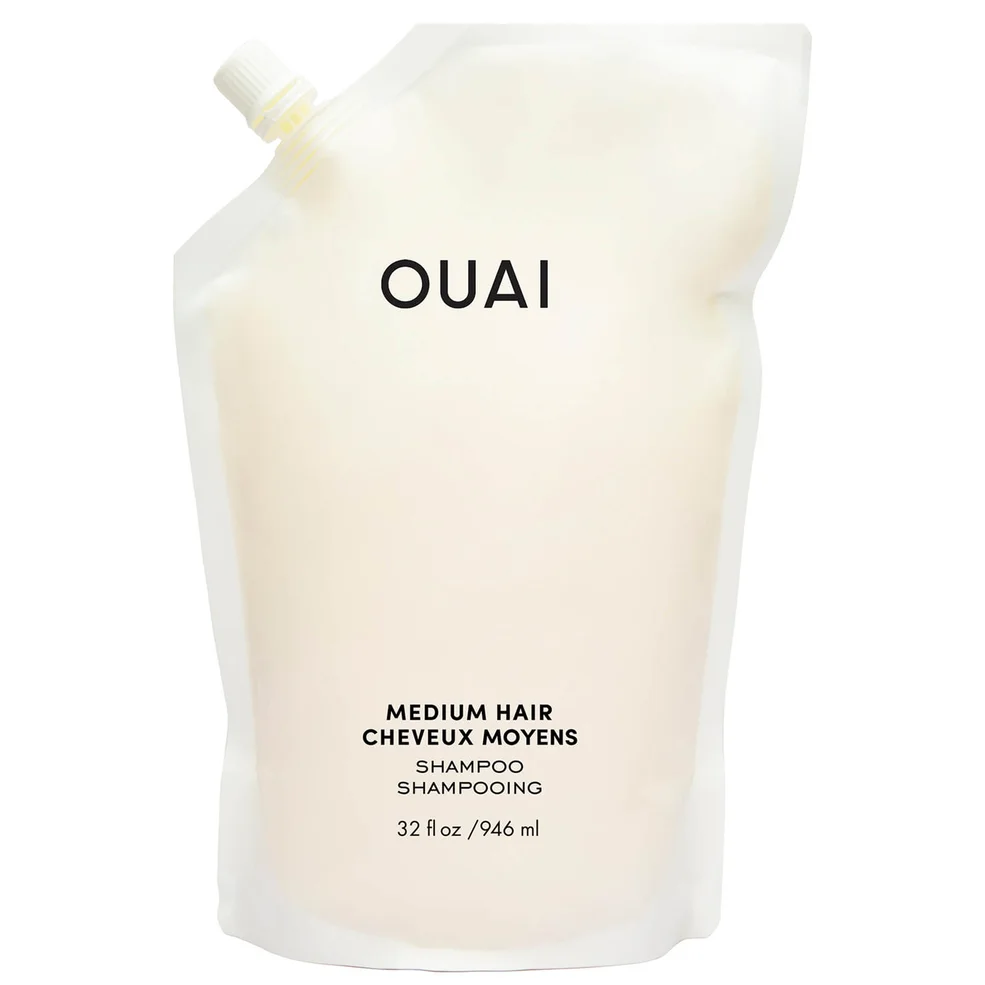 OUAI Medium Hair Shampoo szampon do włosów średniej grubości, opakowanie uzupełniające 946 ml Zdjęcie 1