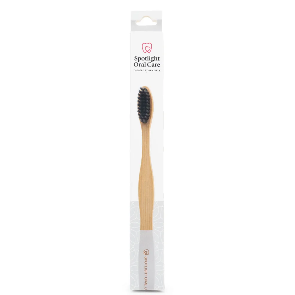 Spotlight Oral Care Bamboo Toothbrush - White Zdjęcie 1