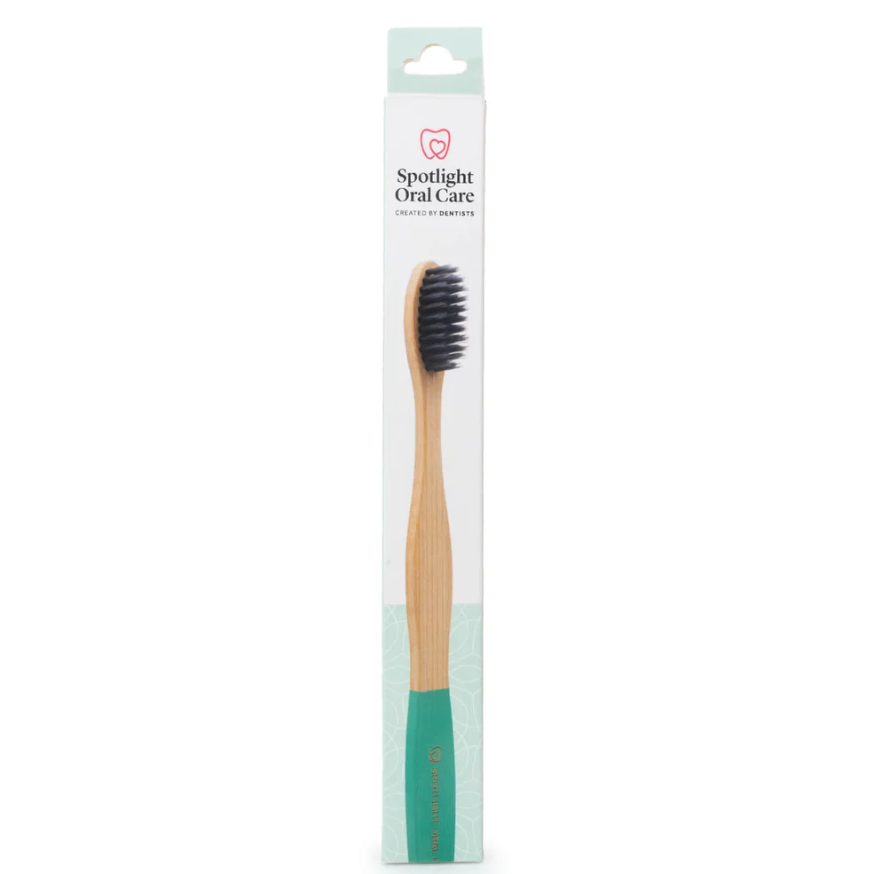 Spotlight Oral Care Bamboo Toothbrush - Teal Zdjęcie 1