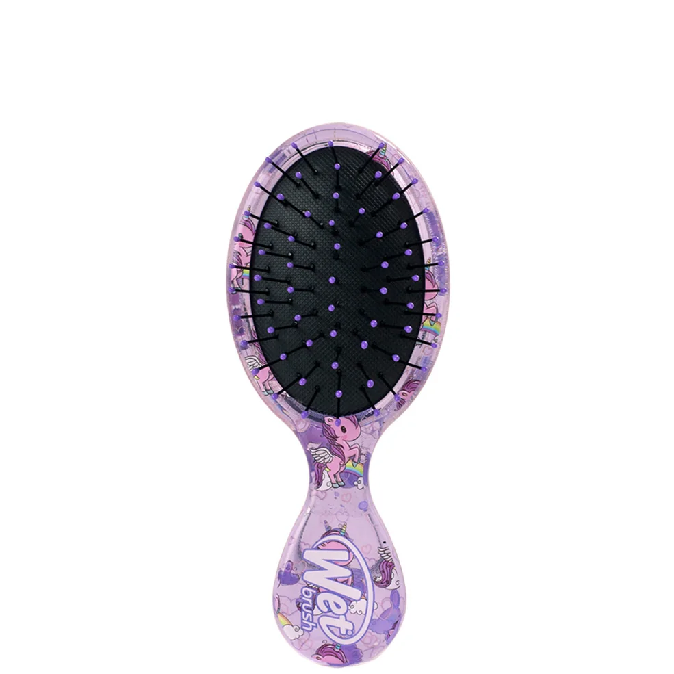 WetBrush Liquid Glitter Mini Detangler Brush - Unicorn Glitter Zdjęcie 1