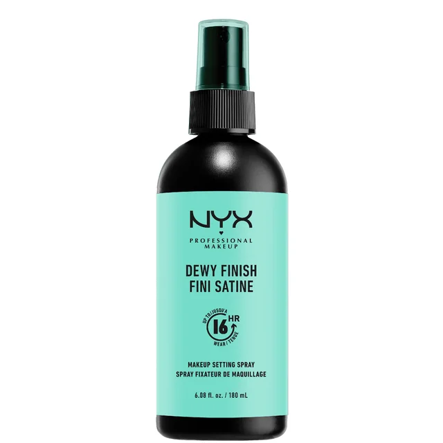 NYX Professional Makeup Setting Spray – spray utrwalający makijaż, efekt rosy, długotrwały, rozmiar maxi