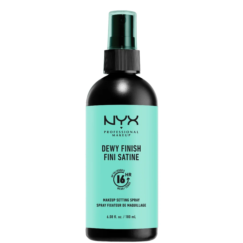 NYX Professional Makeup Setting Spray – spray utrwalający makijaż, efekt rosy, długotrwały, rozmiar maxi Zdjęcie 1