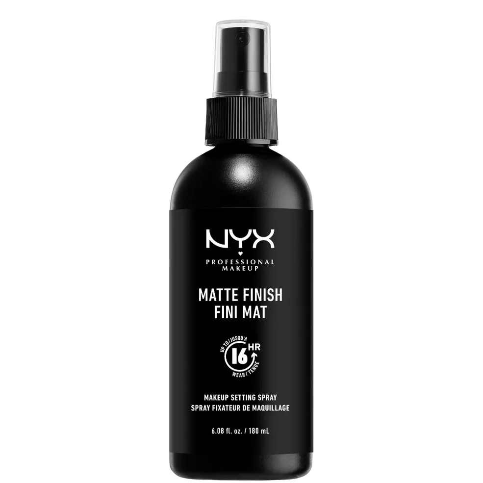 NYX Professional Makeup Setting Spray – spray utrwalający makijaż, efekt matowy, długotrwały, rozmiar maxi Zdjęcie 1
