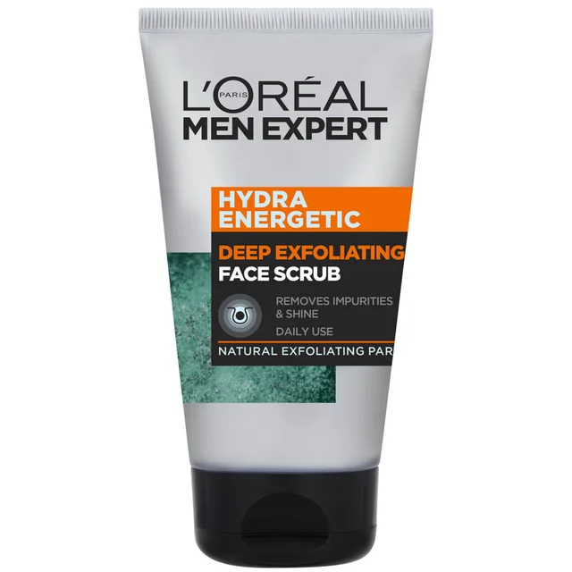 L'Oreal Men Expert Hydra Energetic Deep Exfoliating Face Scrub produkt głęboko złuszczający do twarzy dla mężczyzn 100 ml