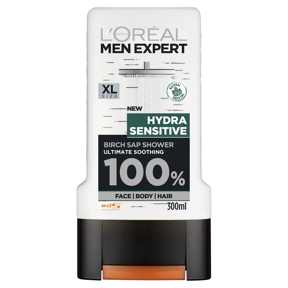 L'Oreal Men Expert Hydra Sensitive 3-in-1 Shower Gel 300ml Zdjęcie 1