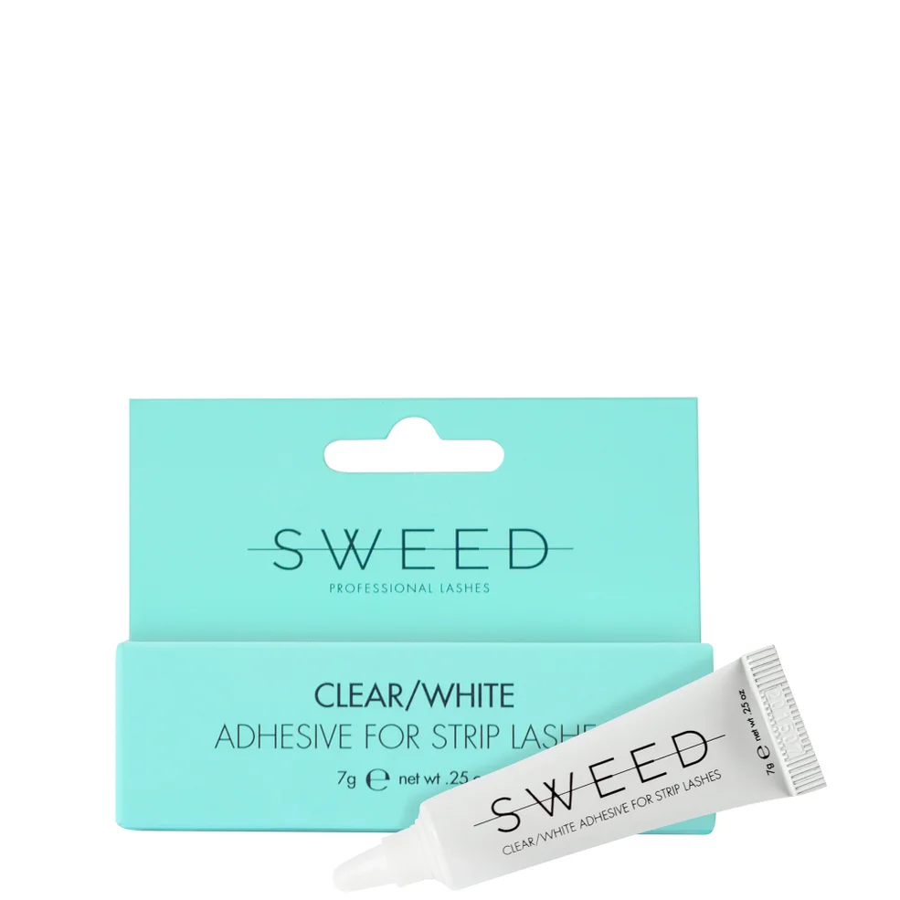 Sweed Adhesive for Lashes - Clear/White Zdjęcie 1