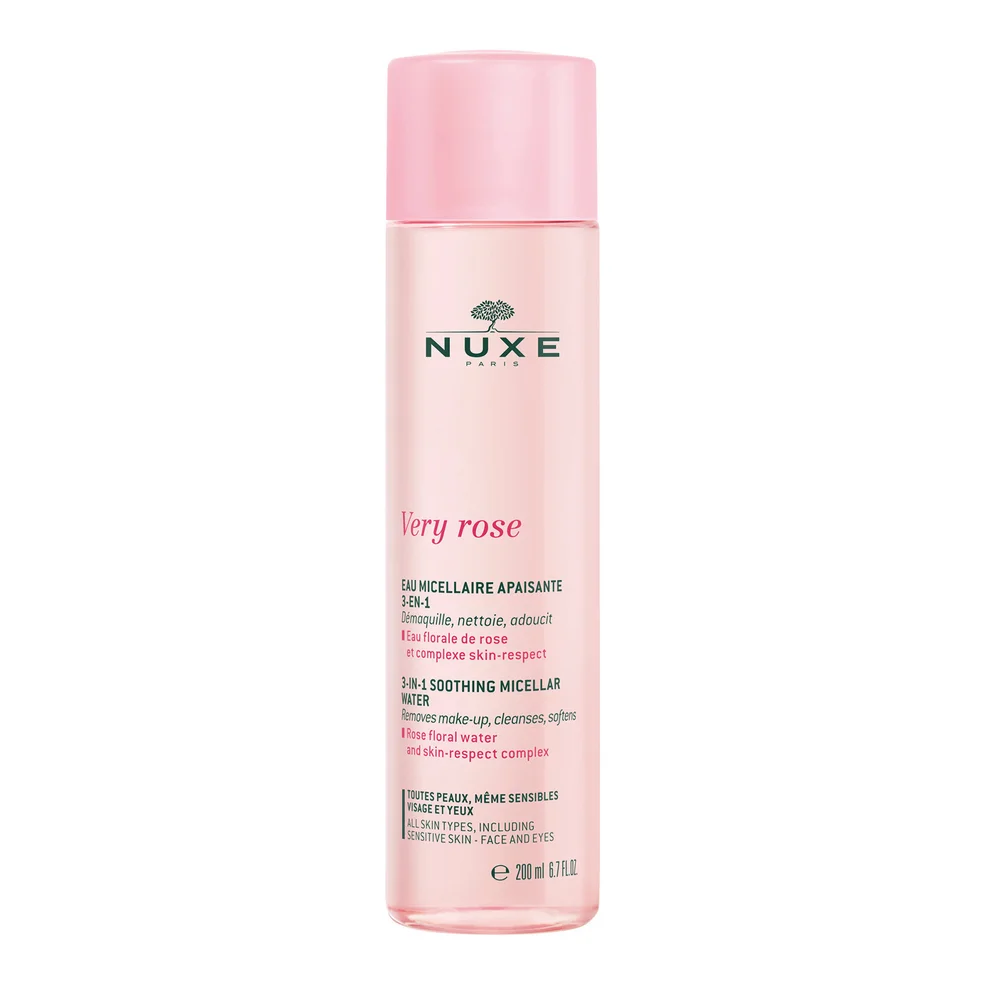NUXE Very Rose 3-in-1 Soothing Micellar Water Woda micelarna 200 ml Zdjęcie 1