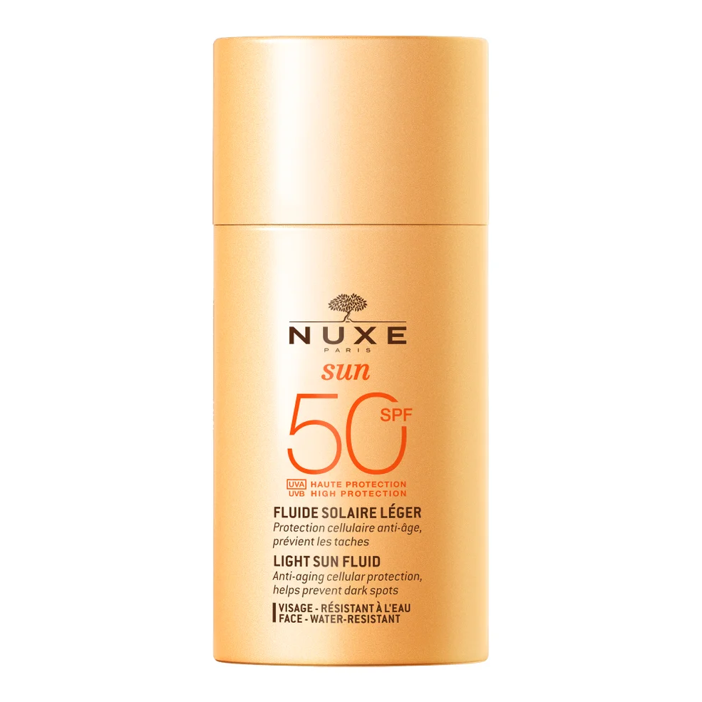 NUXE Sun SPF 50 Light Face Fluid lekki fluid do twarzy z filtrem 50 ml Zdjęcie 1