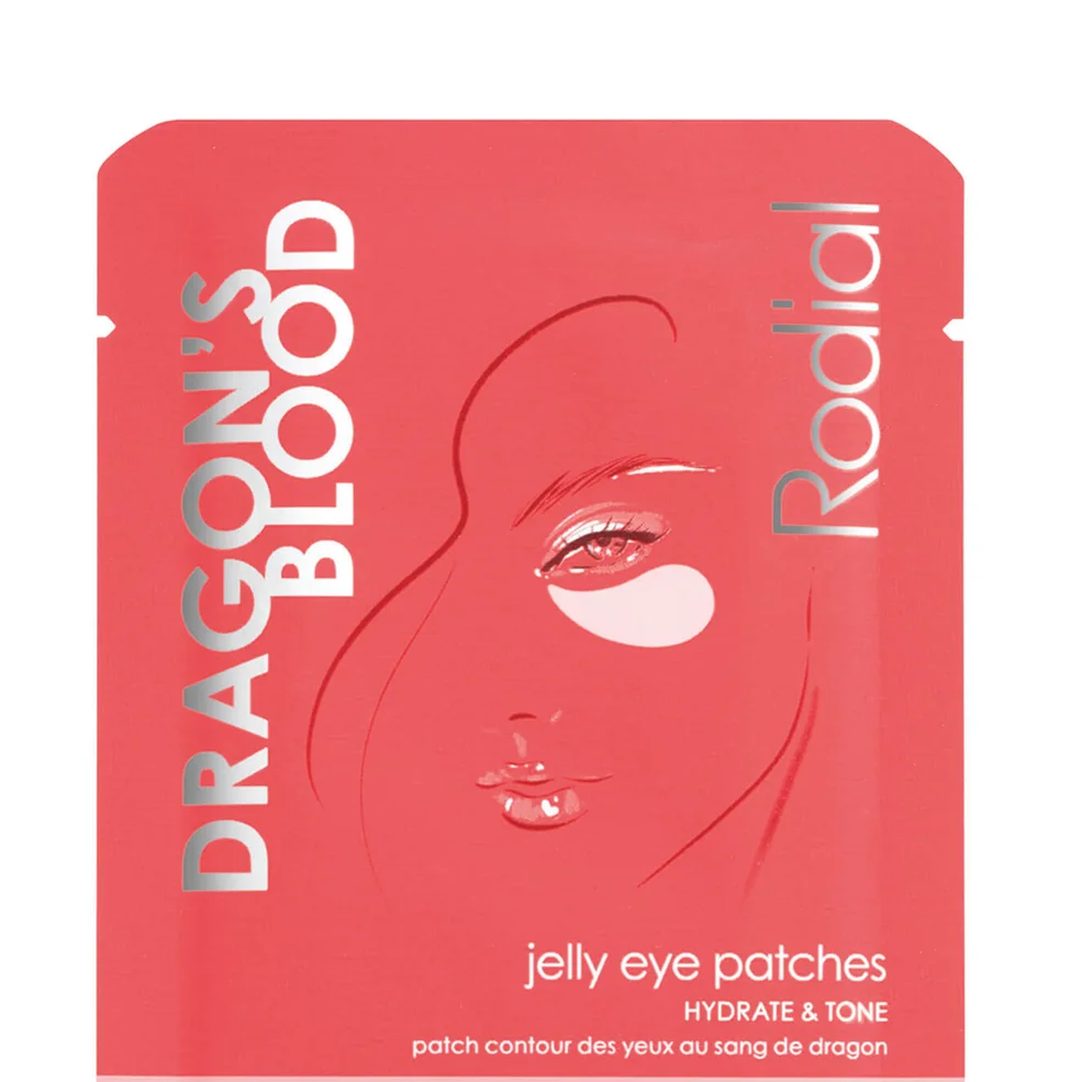 Rodial Dragon's Blood Jelly Eye Patches - Single Sachet Zdjęcie 1