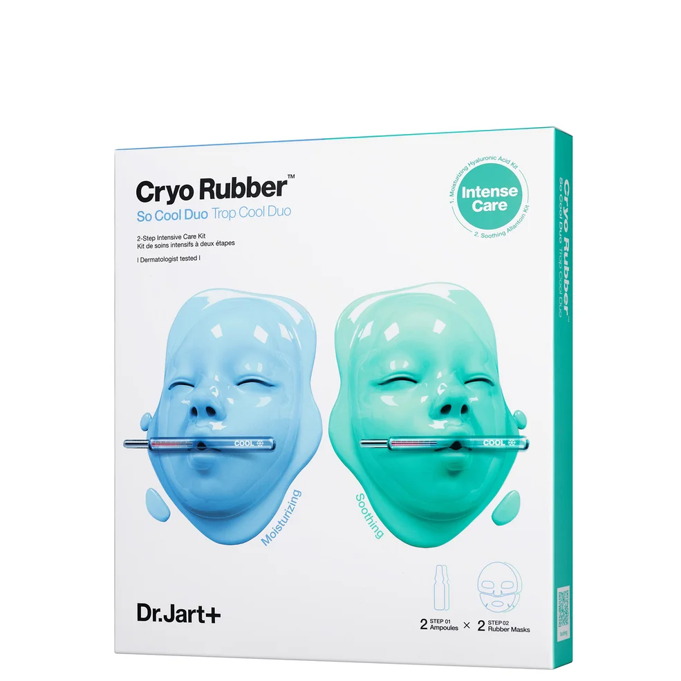 Dr.Jart+ Cryo Rubber So Cool Mask Duo zestaw dwóch masek do twarzy Zdjęcie 1