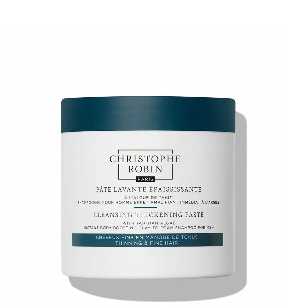 Christophe Robin Cleansing Thickening Paste with Pure Rassoul Clay and Tahitian Algae 250ml Zdjęcie 1