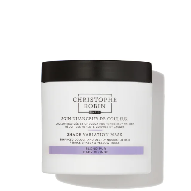 Christophe Robin Shade Variation Mask maska do włosów – Baby Blonde 250 ml