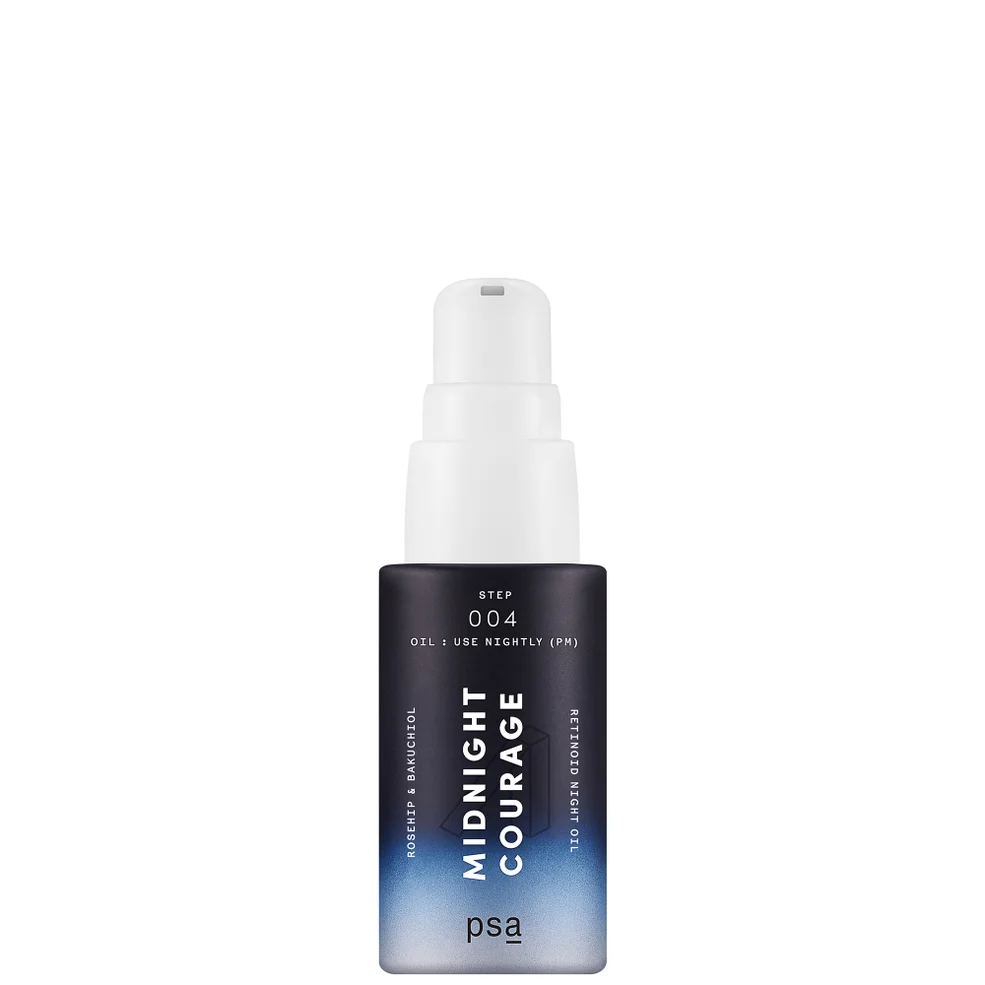 PSA Midnight Courage Rosehip and Bakuchiol Retinol Night Oil 15ml Zdjęcie 1