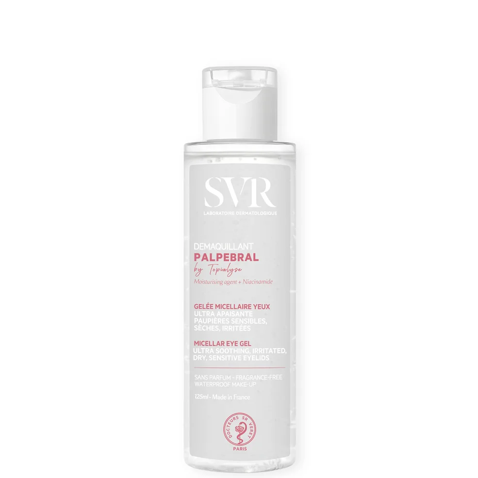 SVR PALPEBRAL Soothing No-Rinse Eye Makeup Remover Gel for Sensitive, Dry, Sore, Allergy-Prone Eyelids and Eye Contour, 125ml Zdjęcie 1