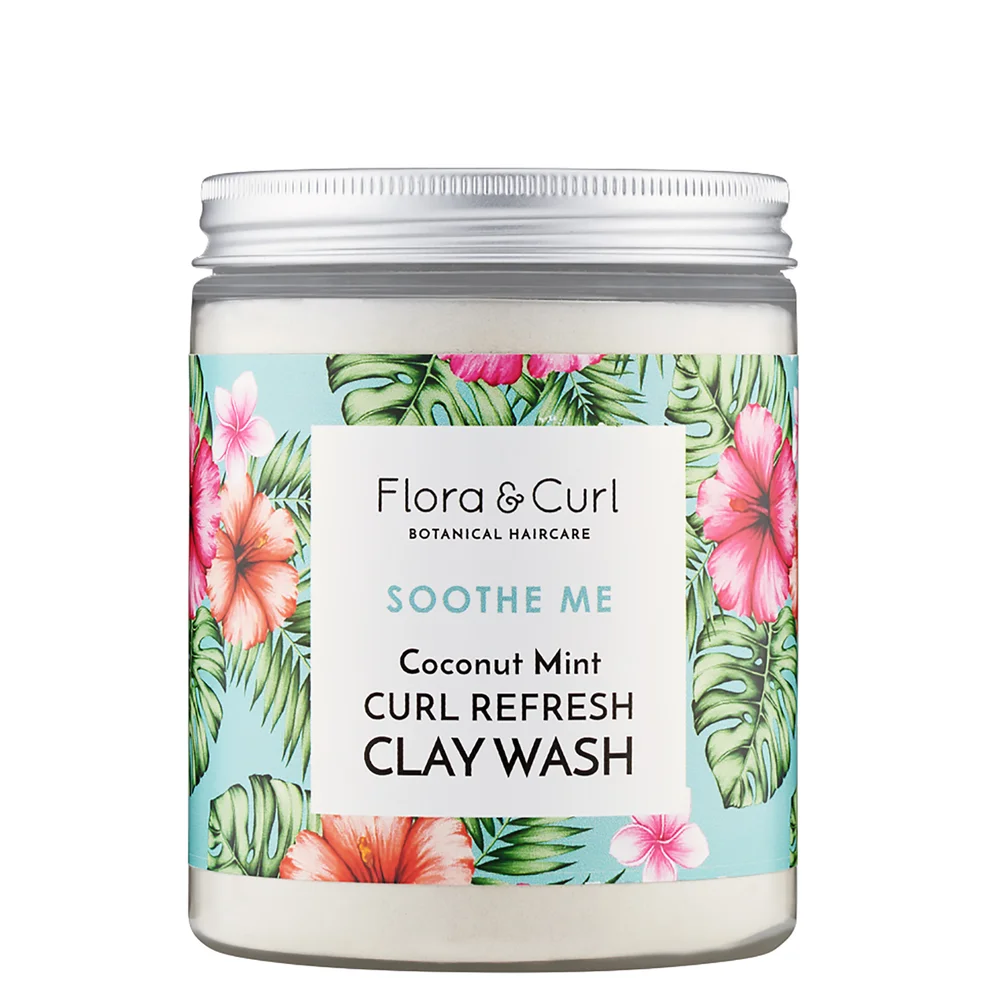 Flora & Curl Coconut Mint Curl Refresh Clay Wash 260g Zdjęcie 1