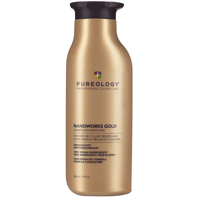 Pureology Nanoworks Gold Shampoo złoty szampon do włosów 266 ml