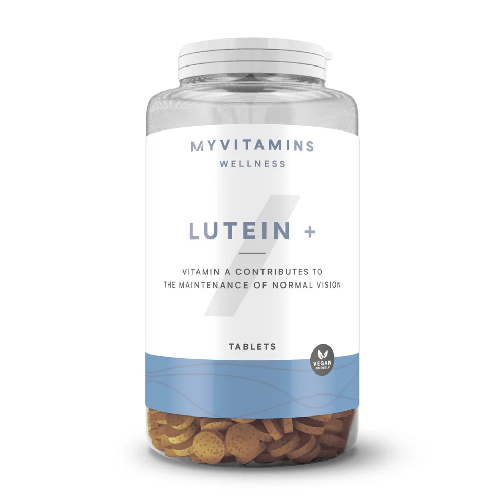 Myvitamins Lutein+, Unflavoured, 90 Capsules Zdjęcie 1