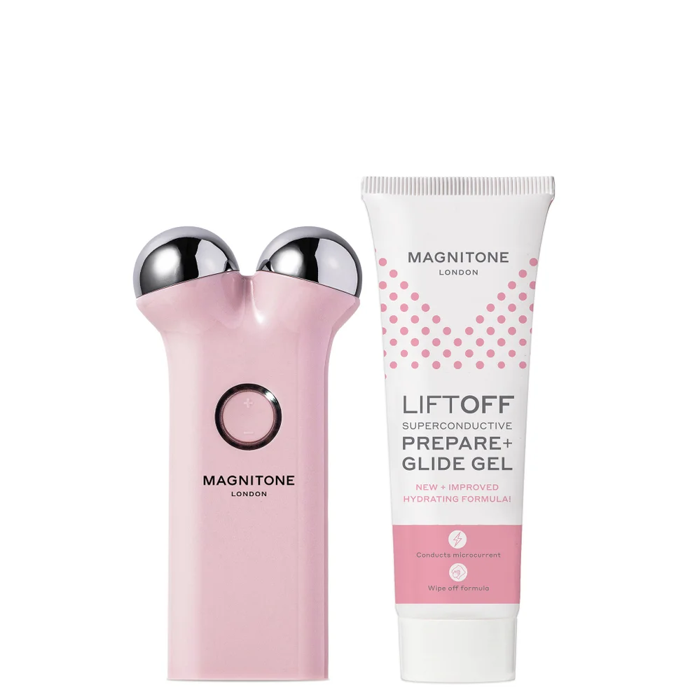 MAGNITONE LiftOff Microcurrent Facial Lifting and Toning Device – Pink Zdjęcie 1