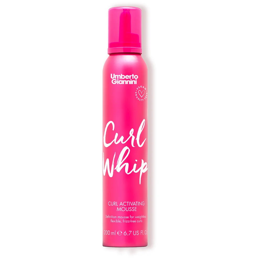 Umberto Giannini Curl Whip Curl Activating Mousse mus aktywujący skręt włosów 200 ml Zdjęcie 1