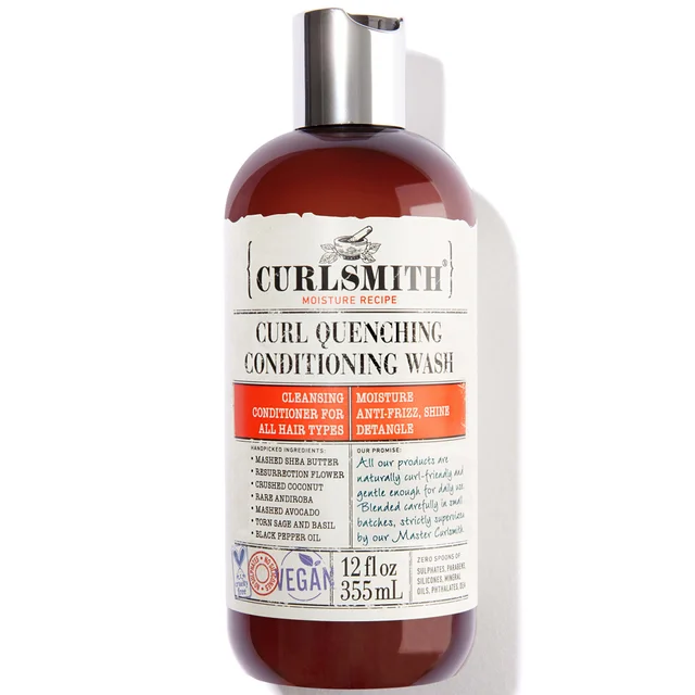 Curlsmith Curl Quenching Conditioning Wash odżywczy, nawilżający płyn do mycia do włosów kręconych 355 ml