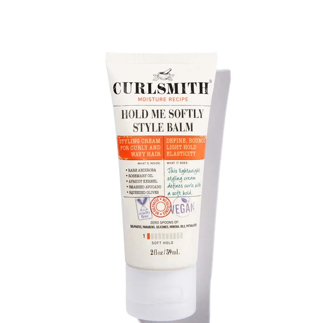 Curlsmith Hold Me Softly Style Balm Travel Size balsam do stylizacji włosów wielkość podróżna 59 ml