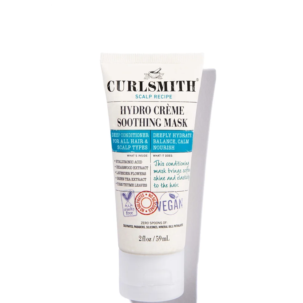 Curlsmith Hydro Crème Soothing Mask nawadniająca maseczka łagodząca w kremie wielkość podróżna 59 ml Zdjęcie 1