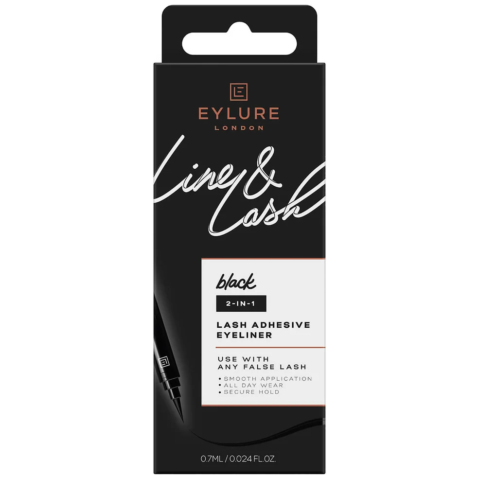 Eylure Line and Lash Glue and Liner Pen - Black Zdjęcie 1