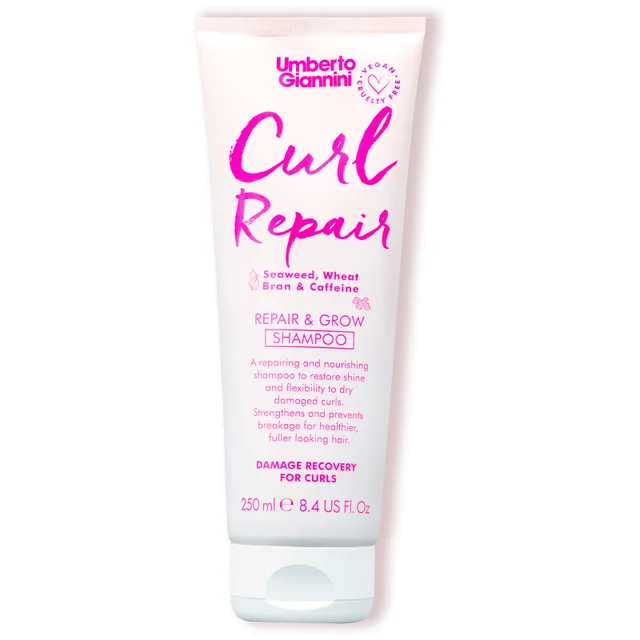 Umberto Giannini Curl Repair and Grow Shampoo szampon naprawczy do włosów 250 ml
