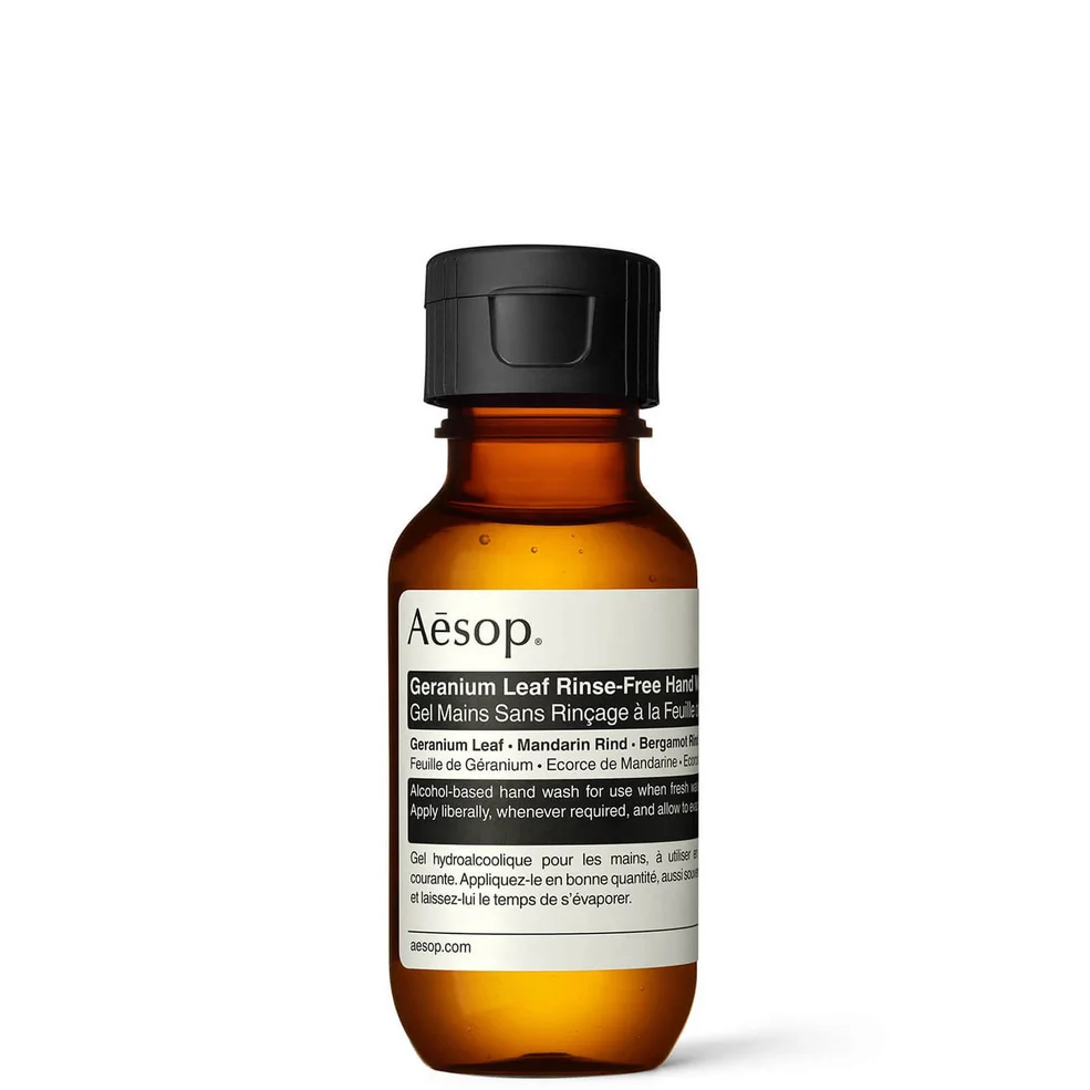 Aesop Geranium Leaf Rinse-Free Hand Wash żel do rąk bez spłukiwania 50 ml Zdjęcie 1