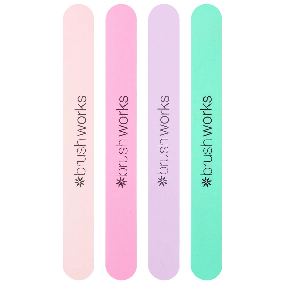 brushworks Pastel Nail Files pilniki do paznokci Zdjęcie 1