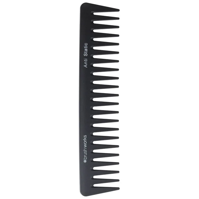 brushworks HD Anti-Static Wide Tooth Comb antystatyczny grzebień o niewielu zębach