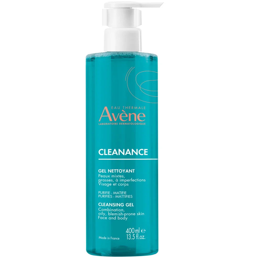 Avène Cleanance Cleansing Gel For Oily, Blemish Prone Skin 400ml Zdjęcie 1